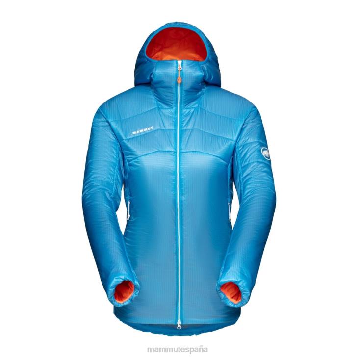 Mammut mujer ropa Eigerjoch Light con chaqueta con capucha FZHP678 cielo