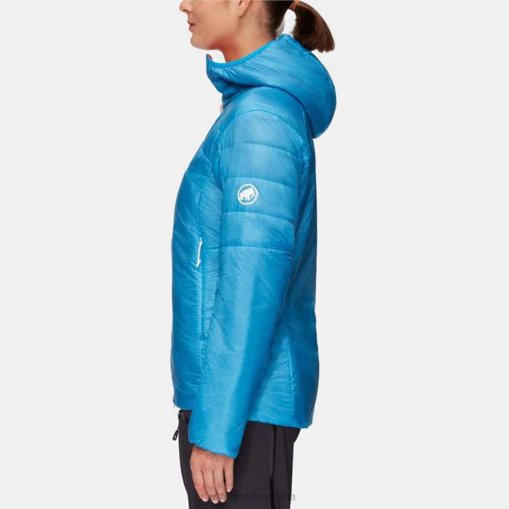 Mammut mujer ropa Eigerjoch Light con chaqueta con capucha FZHP678 cielo