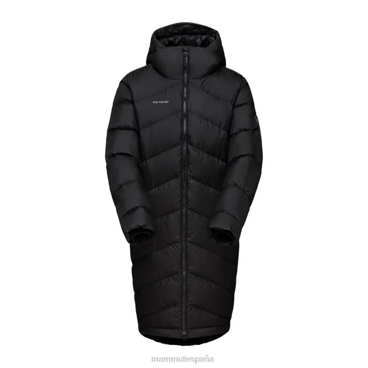 Mammut mujer ropa Fedoz con parka con capucha FZHP71 negro