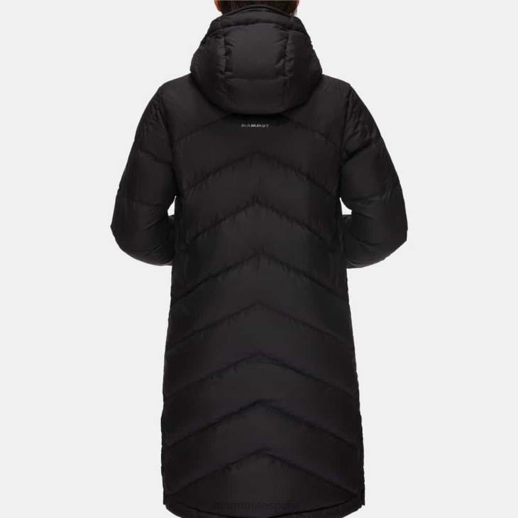 Mammut mujer ropa Fedoz con parka con capucha FZHP71 negro