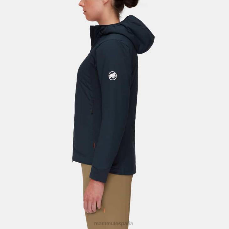 Mammut mujer ropa Rime Light en chaqueta con capucha flexible FZHP75 marina