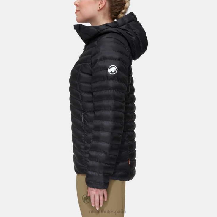 Mammut mujer ropa albula con chaqueta con capucha FZHP57 negro