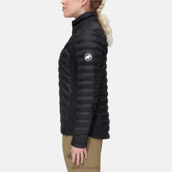 Mammut mujer ropa albula con chaqueta híbrida FZHP59 negro