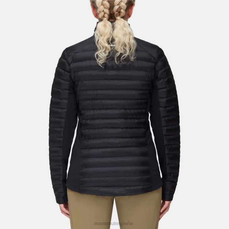 Mammut mujer ropa albula con chaqueta híbrida FZHP59 negro