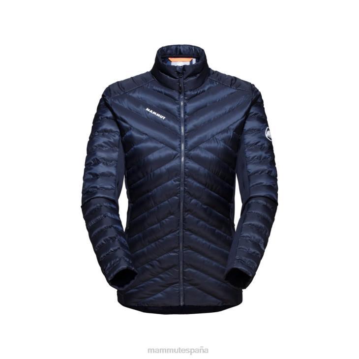 Mammut mujer ropa albula con chaqueta híbrida FZHP734 marina