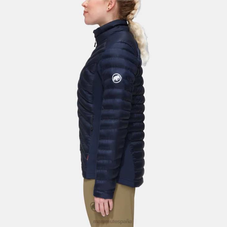 Mammut mujer ropa albula con chaqueta híbrida FZHP734 marina