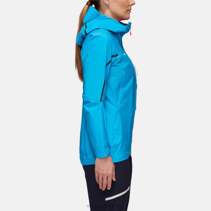 Mammut mujer ropa chaqueta con capucha Nordwand Light HS FZHP26 cielo