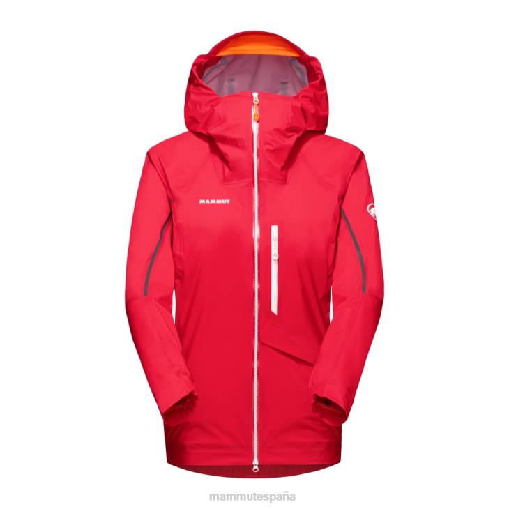 Mammut mujer ropa chaqueta con capucha Nordwand Light HS FZHP680 azalea