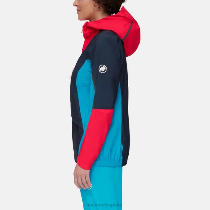 Mammut mujer ropa chaqueta con capucha Nordwand Light HS FZHP681 azalea nocturna