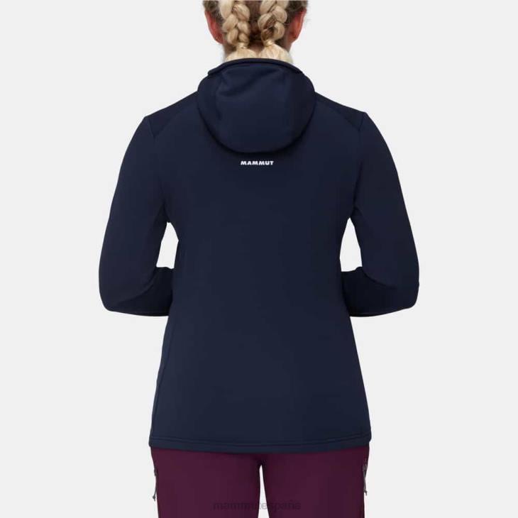 Mammut mujer ropa chaqueta con capucha aconcagua light ml FZHP913 marina