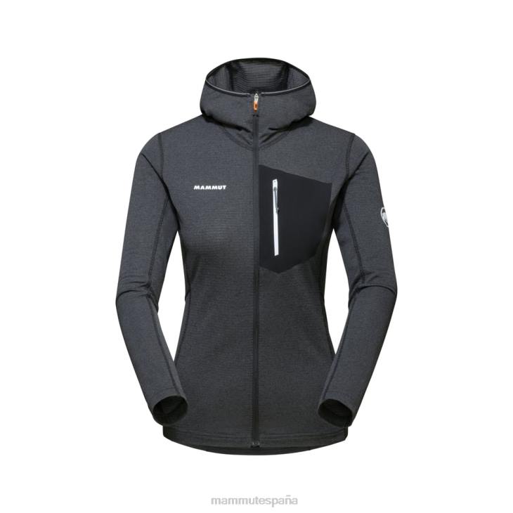 Mammut mujer ropa chaqueta con capucha aenergy light ml FZHP929 fantasma negro