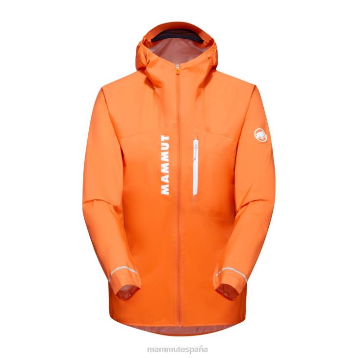 Mammut mujer ropa chaqueta con capucha aenergy tr hs FZHP687 mandarina oscura