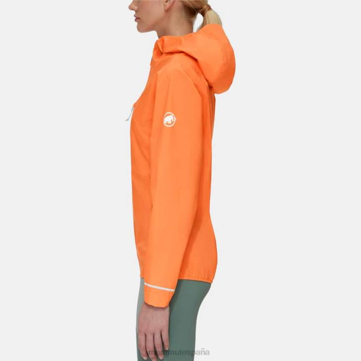 Mammut mujer ropa chaqueta con capucha aenergy tr hs FZHP687 mandarina oscura