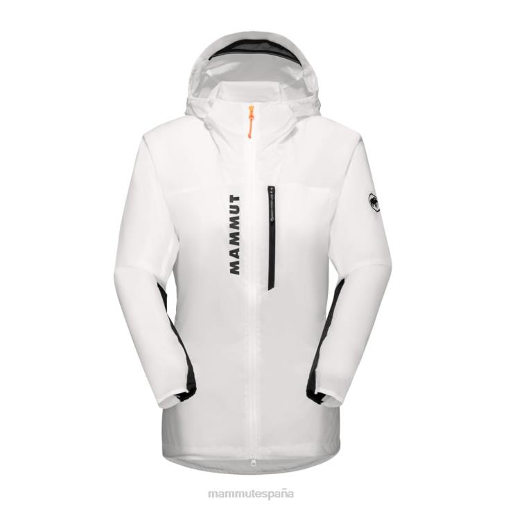 Mammut mujer ropa chaqueta con capucha aenergy wb FZHP5 blanco negro