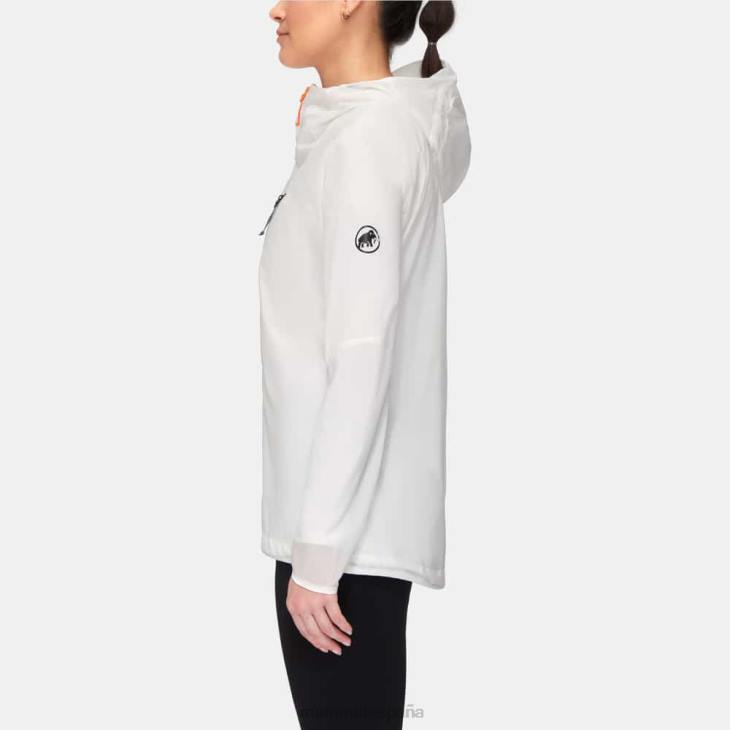 Mammut mujer ropa chaqueta con capucha aenergy wb FZHP5 blanco negro