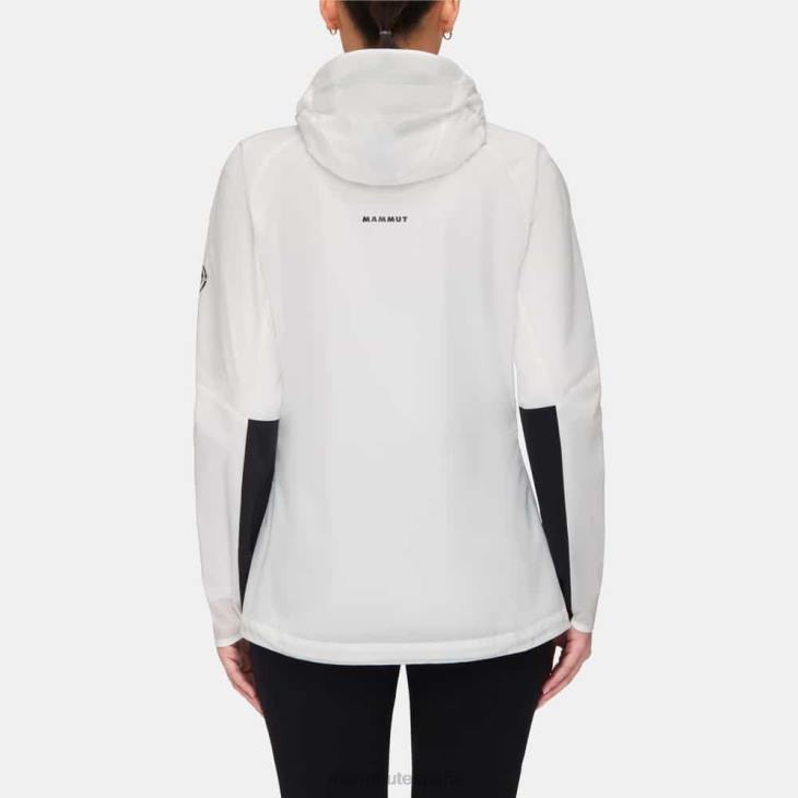 Mammut mujer ropa chaqueta con capucha aenergy wb FZHP5 blanco negro