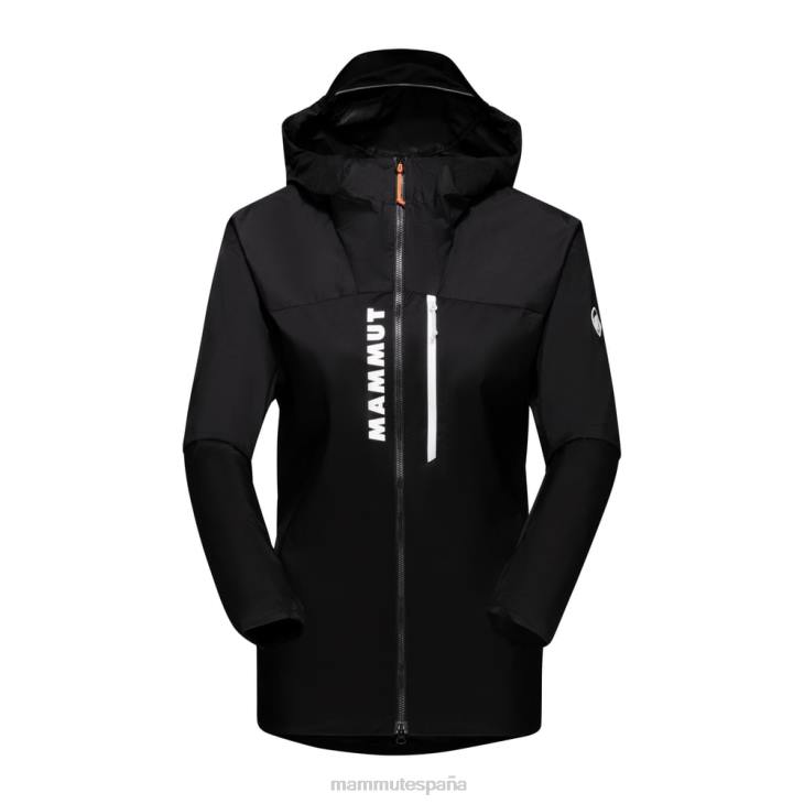 Mammut mujer ropa chaqueta con capucha aenergy wb FZHP640 negro