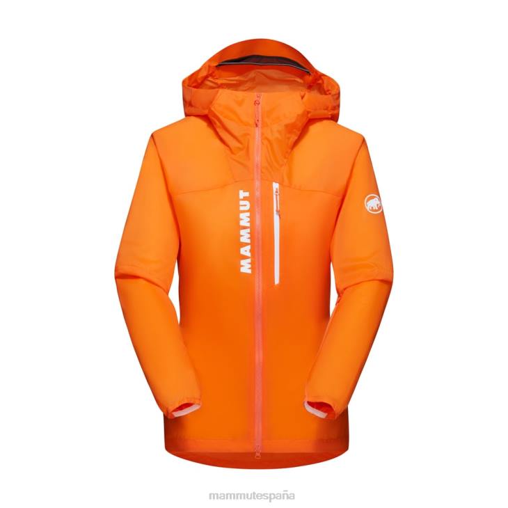 Mammut mujer ropa chaqueta con capucha aenergy wb FZHP641 mandarina oscura