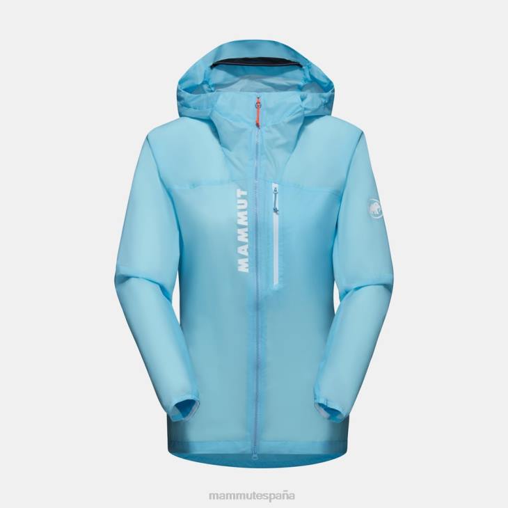 Mammut mujer ropa chaqueta con capucha aenergy wb FZHP642 azul fresco