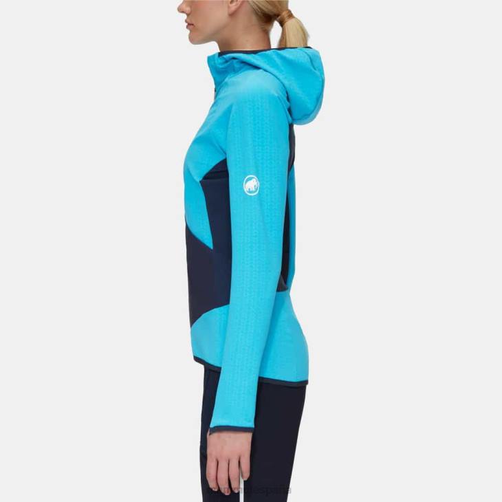 Mammut mujer ropa chaqueta con capucha eiger speed ml hybrid FZHP91 cielo de la noche