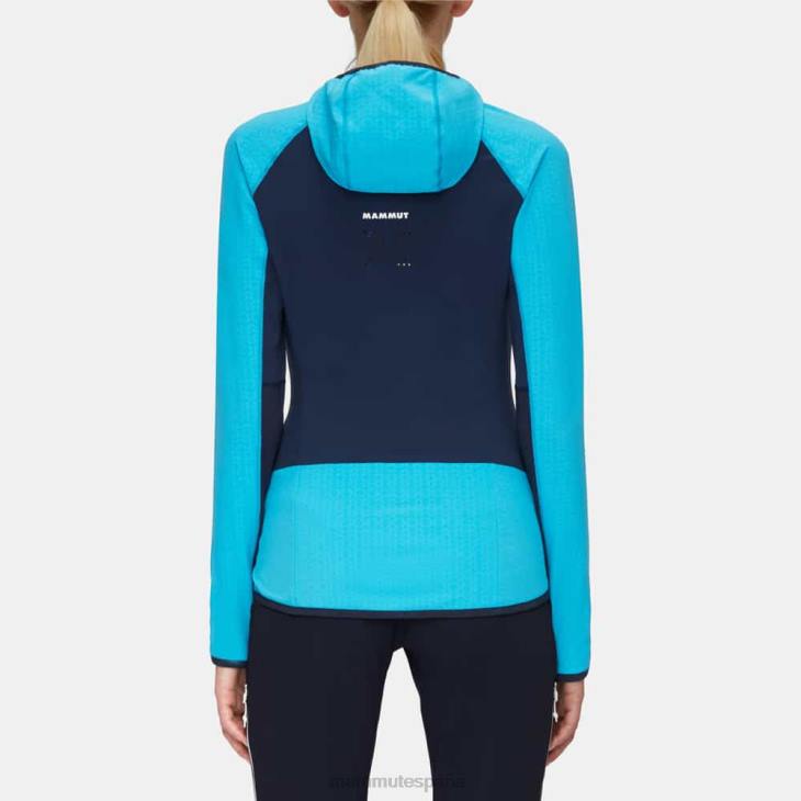 Mammut mujer ropa chaqueta con capucha eiger speed ml hybrid FZHP91 cielo de la noche