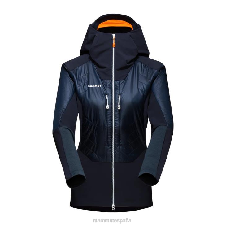Mammut mujer ropa chaqueta con capucha eisfeld so hybrid FZHP770 noche