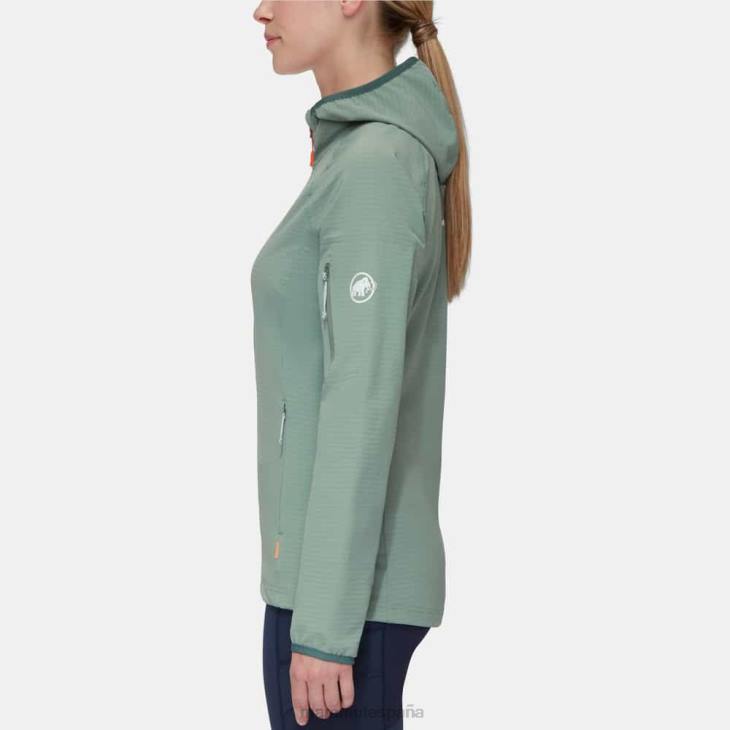 Mammut mujer ropa chaqueta con capucha madris light ml FZHP125 jade