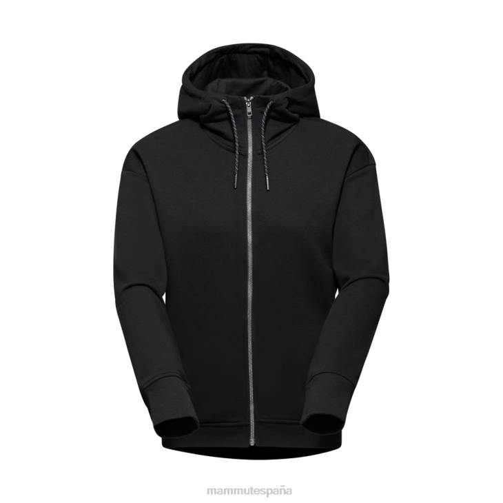 Mammut mujer ropa chaqueta con capucha ml FZHP182 negro