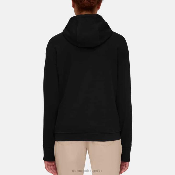 Mammut mujer ropa chaqueta con capucha ml FZHP182 negro