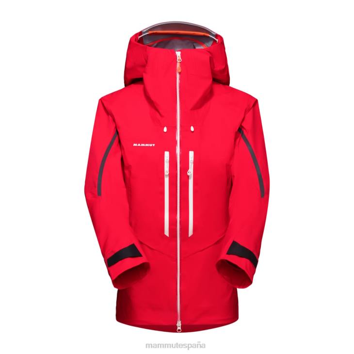 Mammut mujer ropa chaqueta con capucha nordwand advanced hs FZHP679 azalea