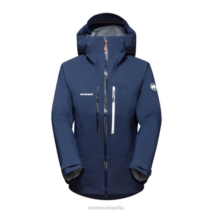 Mammut mujer ropa chaqueta con capucha taiss hs FZHP723 marina