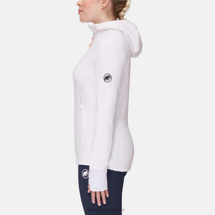 Mammut mujer ropa chaqueta con capucha taiss light ml FZHP988 blanco