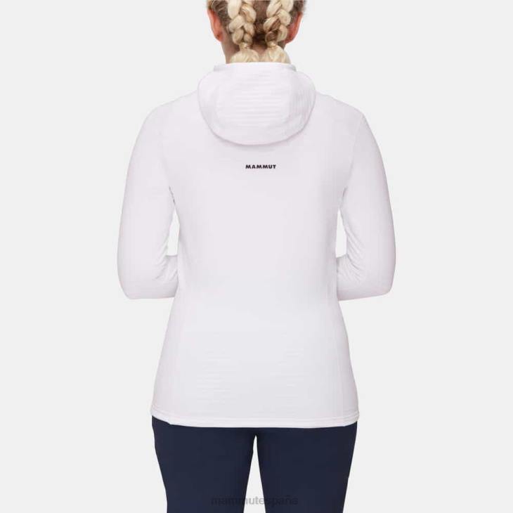 Mammut mujer ropa chaqueta con capucha taiss light ml FZHP988 blanco