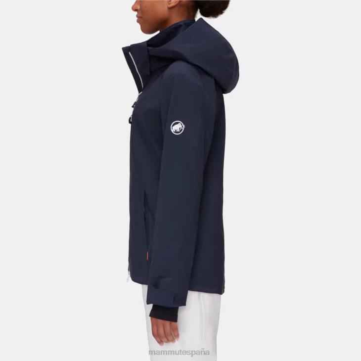 Mammut mujer ropa chaqueta stoney hs FZHP751 blanco marino