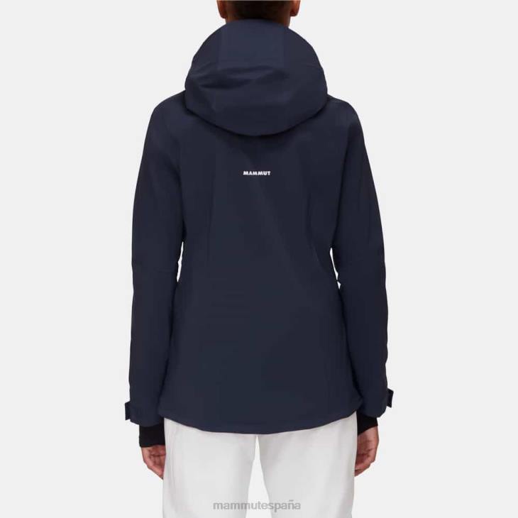 Mammut mujer ropa chaqueta stoney hs FZHP751 blanco marino