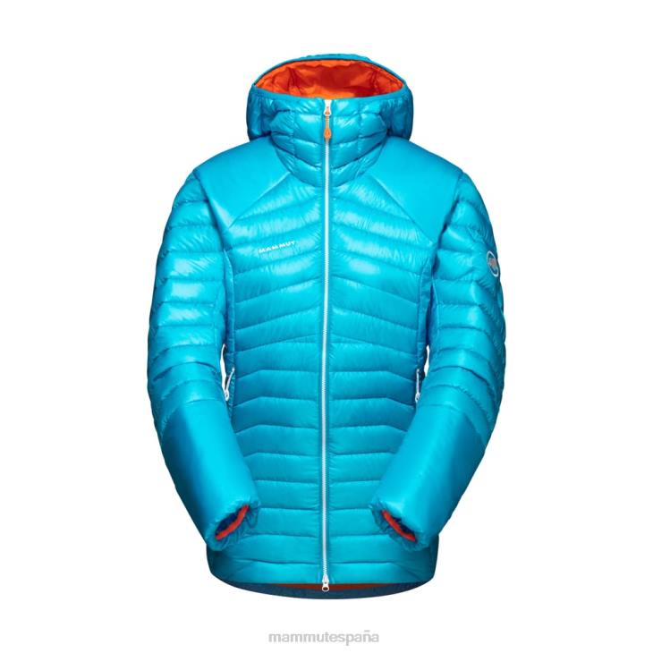 Mammut mujer ropa eigerjoch advanced con chaqueta con capucha FZHP717 cielo