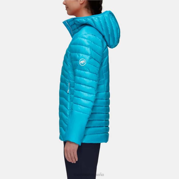 Mammut mujer ropa eigerjoch advanced con chaqueta con capucha FZHP717 cielo