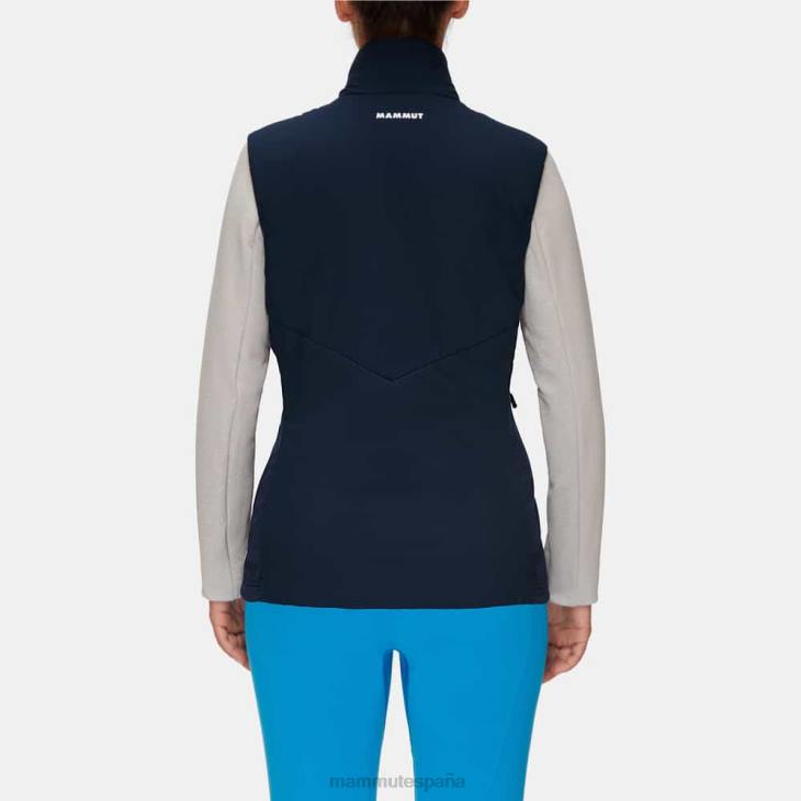 Mammut mujer ropa luz de escarcha en chaleco flexible FZHP38 marina