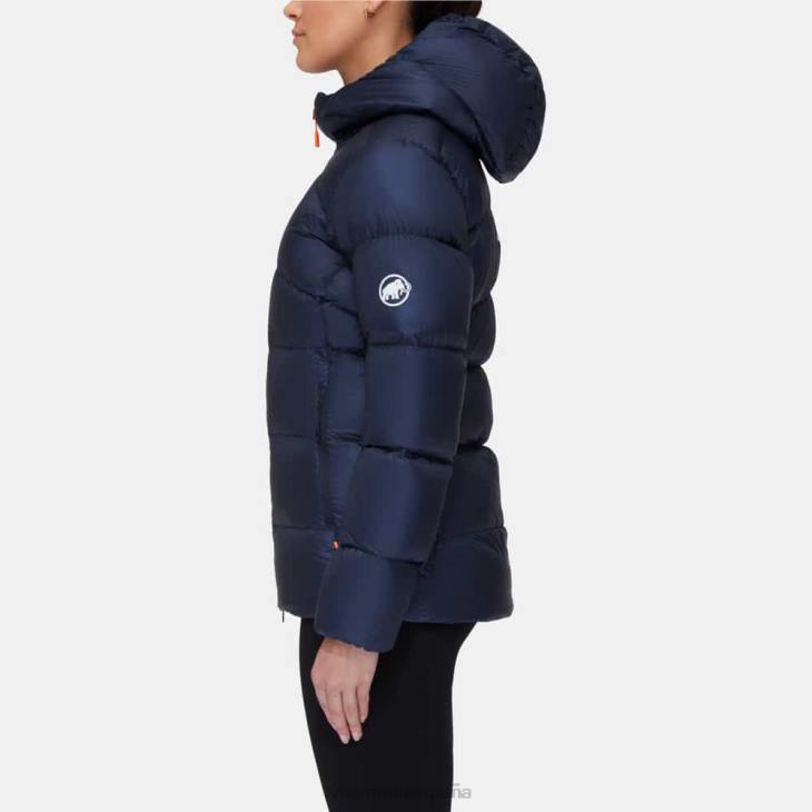 Mammut mujer ropa meron en chaqueta con capucha FZHP51 negro marino