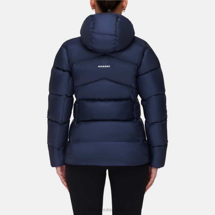 Mammut mujer ropa meron en chaqueta con capucha FZHP51 negro marino