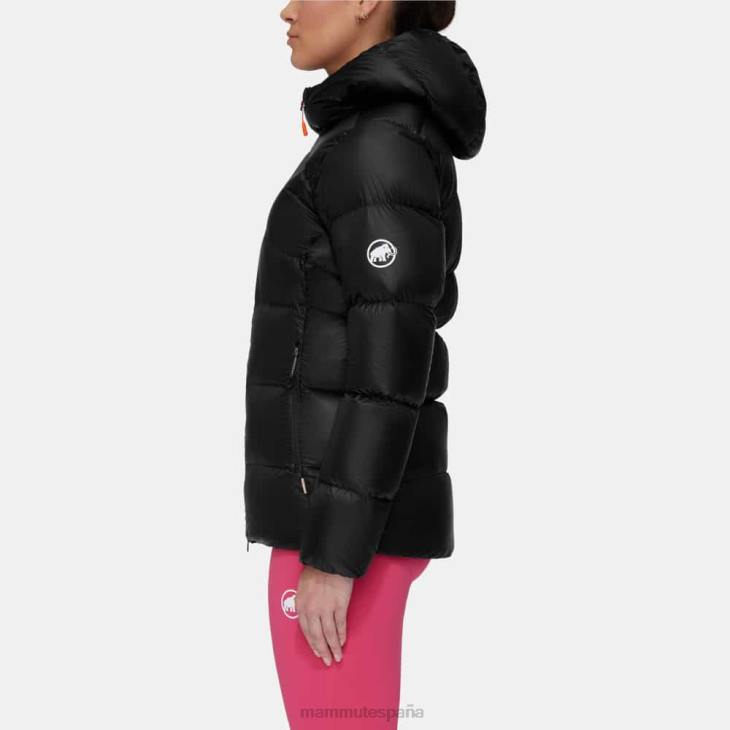 Mammut mujer ropa meron en chaqueta con capucha FZHP721 negro