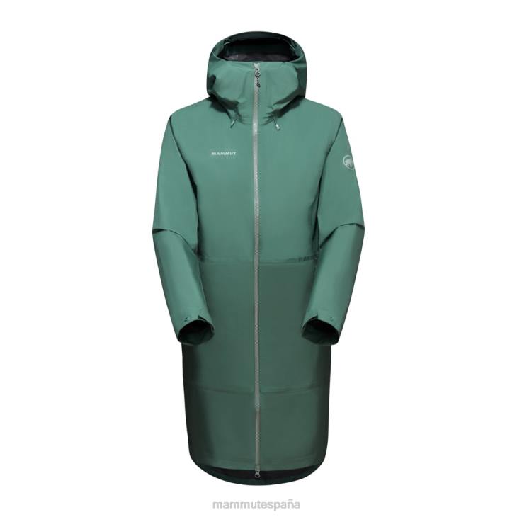 Mammut mujer ropa parka con capucha seon pac hs FZHP737 jade oscuro