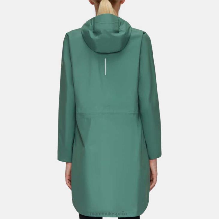 Mammut mujer ropa parka con capucha seon pac hs FZHP737 jade oscuro