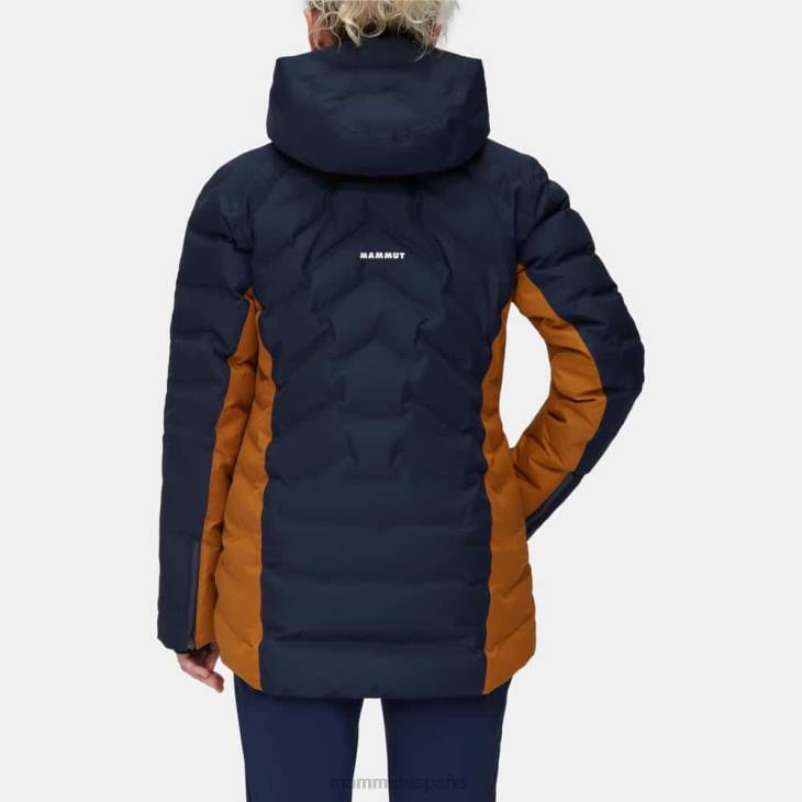 Mammut mujer ropa photics ski hs chaqueta térmica con capucha FZHP23 guepardo-marino
