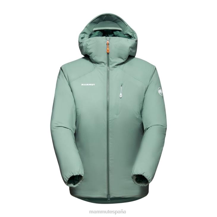 Mammut mujer ropa rime en chaqueta con capucha flexible FZHP72 jade