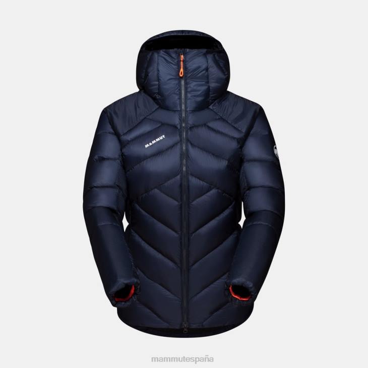 Mammut mujer ropa taiss en chaqueta con capucha FZHP690 negro marino