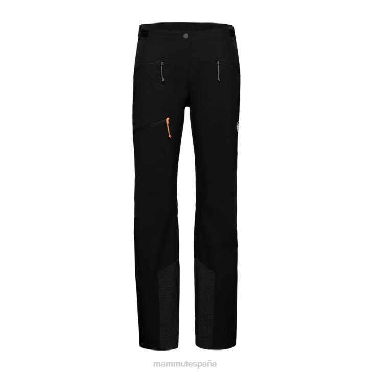Mammut mujer ropa guía taiss para pantalones FZHP190 negro
