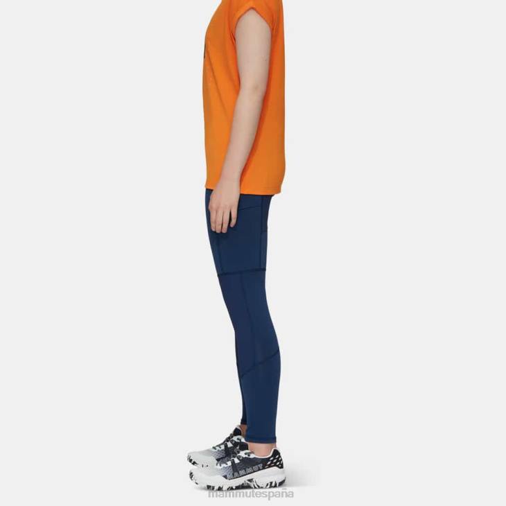 Mammut mujer ropa medias híbridas zinal FZHP782 marina