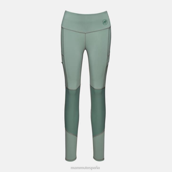 Mammut mujer ropa medias híbridas zinal FZHP94 jade-jade oscuro