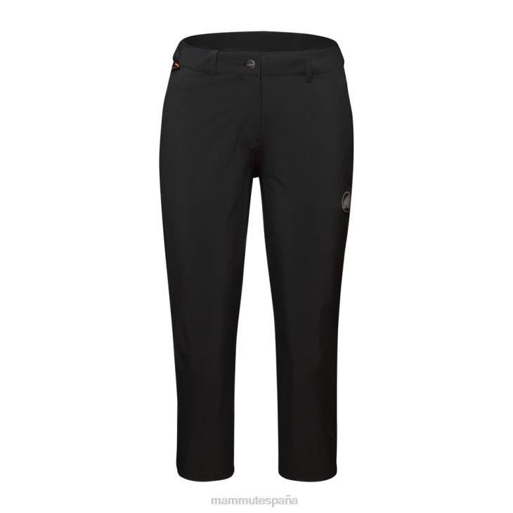 Mammut mujer ropa pantalones capri runbold FZHP118 negro